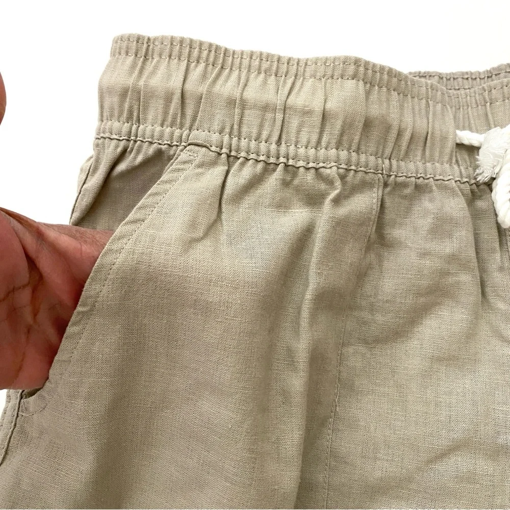 OFFSHORE SURF SHOP CARLSBAD Casual Tan Khaki Abbey Shorts Beach Ocean Large